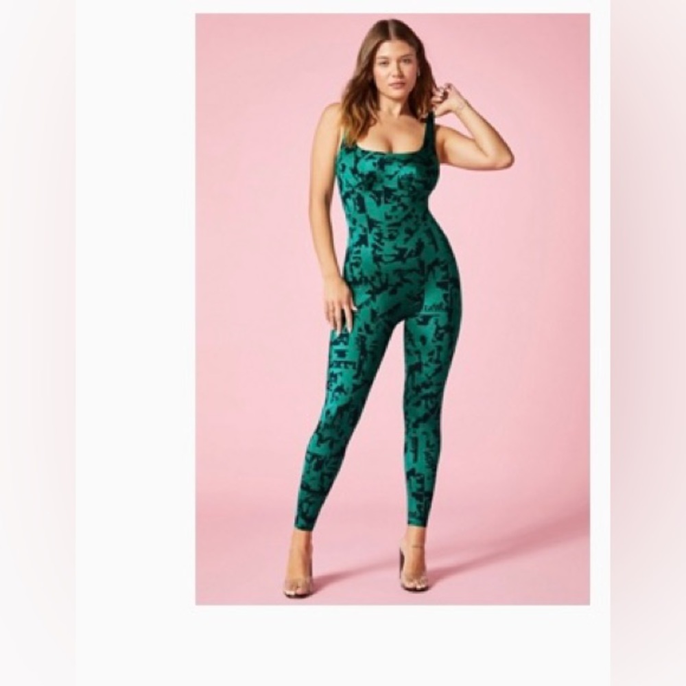 Yitty Headliner Shaping Catsuit in green